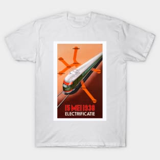 15 Mei 1938 Electrificatie Vintage Poster T-Shirt